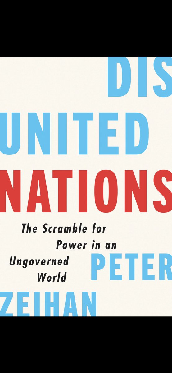 Learning how geography influences destiny with <a href="/PeterZeihan/">Peter Zeihan</a>’s amazing book, Disunited Nations