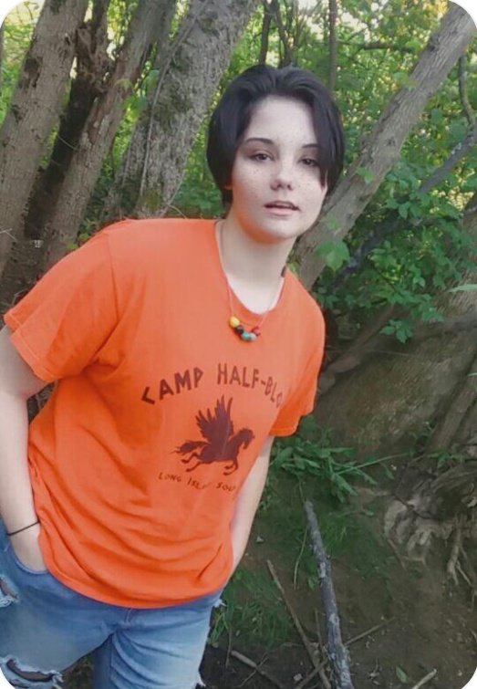 NicoPickens's tweet photo. Just your locial demigods Percy Jackson and Reyna Ramírez-Arellano exploring! 😝✌💙 4/16/2020 (this my aunt...shes 13) #LGBTQuarentine #PercyJackson https://t.co/5MwObmsMSX