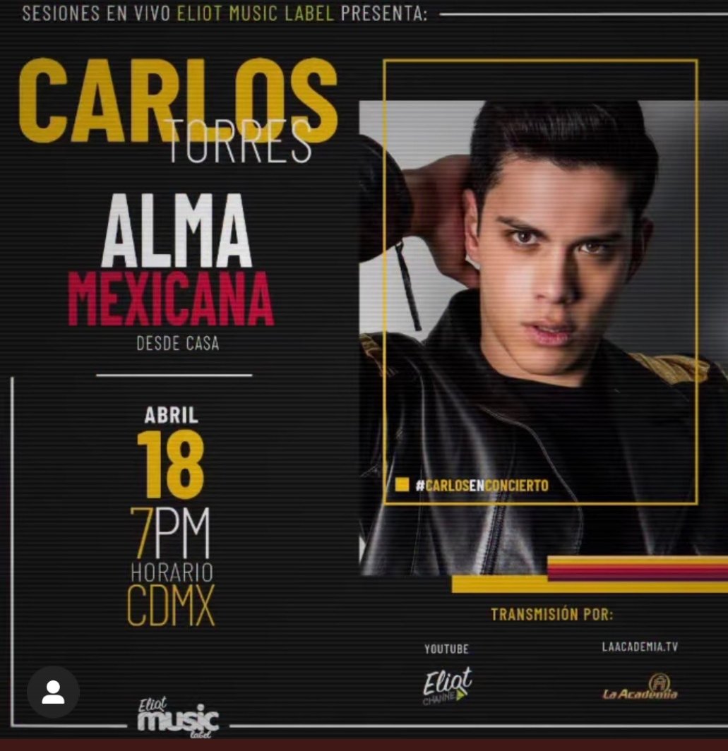 Auroragh1's tweet photo. Esperando con ansias CARLOSLIVE https://t.co/iM3z2G3WYb