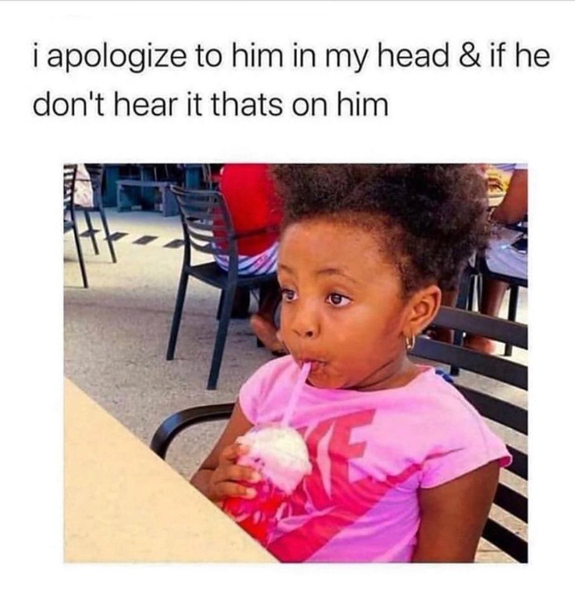 TheKindergarte3's tweet photo. I'm such a good person #itsonhim #IdidallIcoulddo #TheKindergartenEffect #TKE https://t.co/KmhhjAEgjS