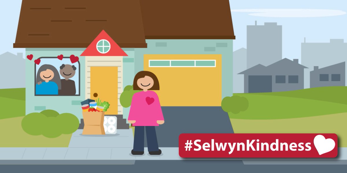 Help spread #SelwynKindness.

Know a neighbour self-isolating? Reach out via text/phone/social media &amp; see how they are doing. See if they need some groceries. Maybe drop off a puzzle or two on their porch. It takes only a few minutes to reach out.