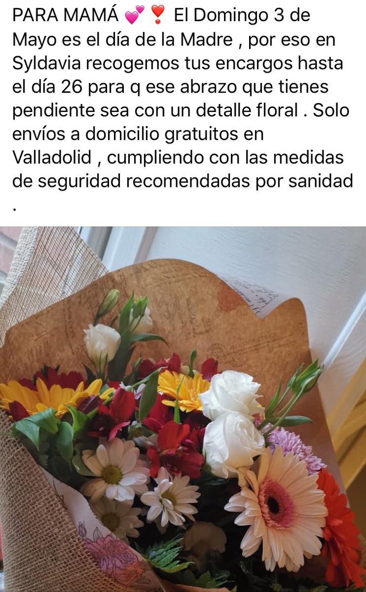 Ninguna Mami sin flores 💐 Encargos 627577344