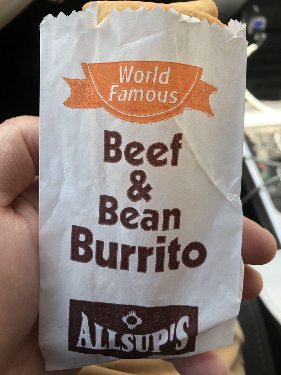 H2Hinspector's tweet photo. The only thing more unhealthy than eating an Allsup’s fried burrito is eating an Allsup’s fried burrito in the middle of a pandemic. #inspectorlife https://t.co/fSpAixKW6Y