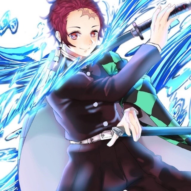 🎴そにた🎴さんがTwitterに投稿した竈門炭治郎(鬼滅の刃)のイラスト。