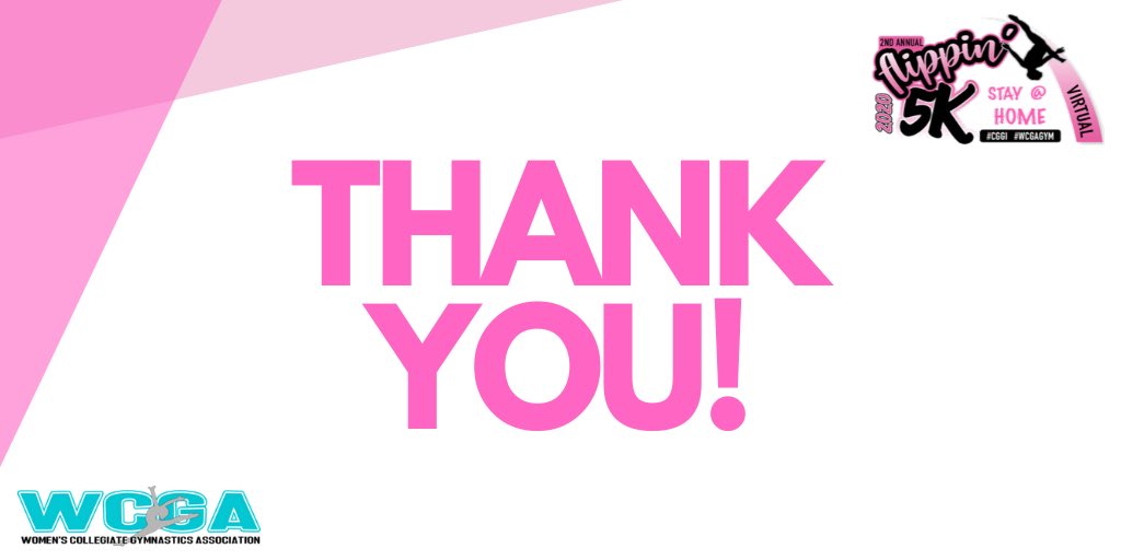 The biggest 𝗧𝗛𝗔𝗡𝗞 𝗬𝗢𝗨 to everyone who participated in the #Flippin5k Stay@Home Challenge! Ambassadors, athletes, coaches, fans, and everyone in between helped us achieve a total of 𝟱,𝟲𝟭𝟵 participants!🥳👏🏆