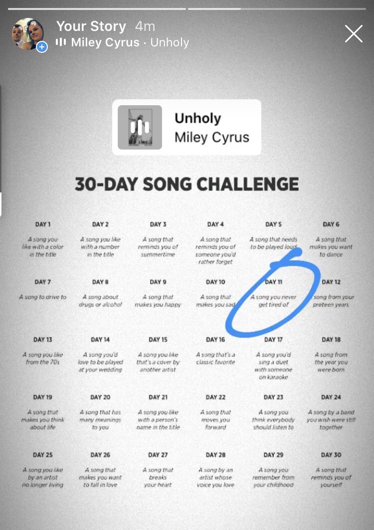 LaureFranceschi's tweet image. Day 11 @MileyCyrus #imalittlebitunholy #awesomesong