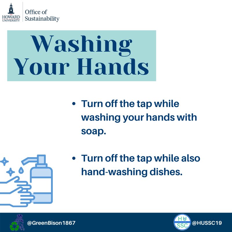 GreenBison1867's tweet photo. Reducing your water use not only saves energy but money as well. Take your water usage into consideration when showering, brushing your teeth, washing your hands, and even washing clothes.🧼🌎🛁
#50Actionsfor50Years https://t.co/aOpkV6dUPv