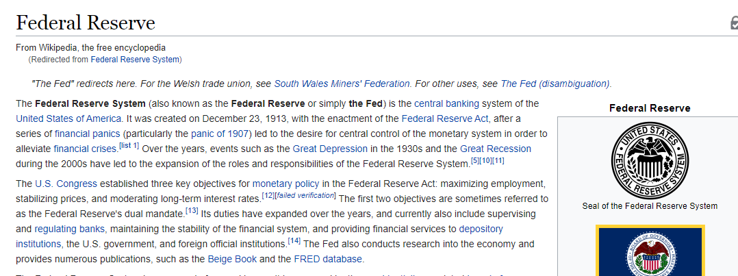 It's important to remember that banking was always at the top of the Robber Baron pyramid. Those monopolies were formed with the help of loans after allWho were these bankers? The very same that JP Morgan was a front for & that had moved to establish the Federal Reserve in 1913