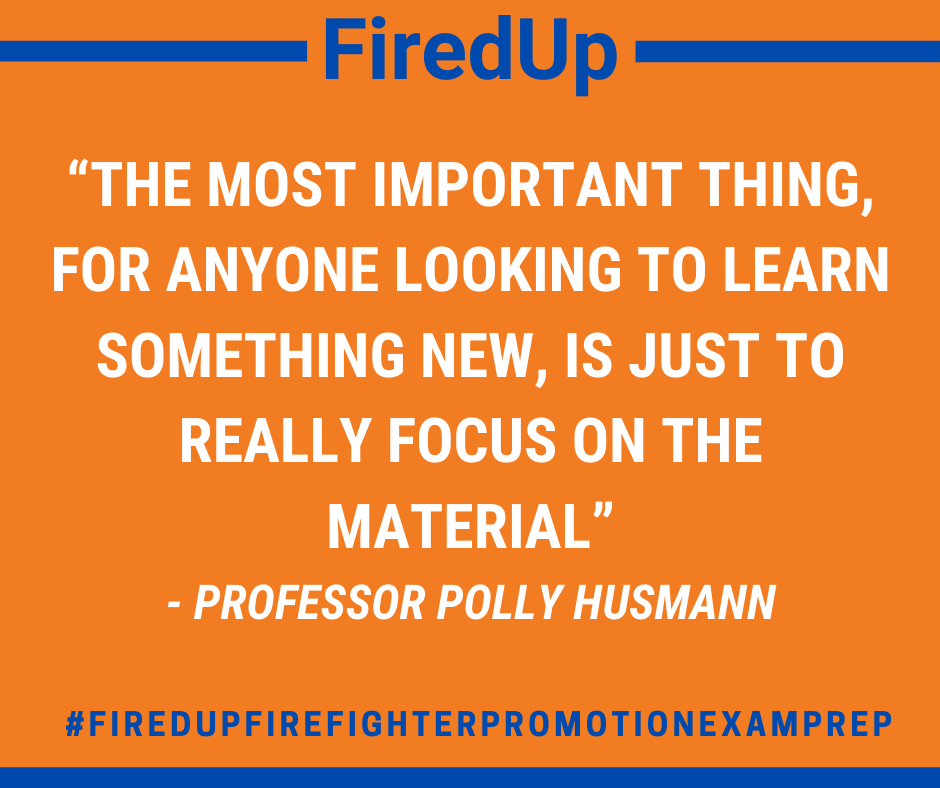 fireduptestprep's tweet photo. It is all about FOCUS when it comes time to study for your promotion test. Remove distractions then focus on the task at hand.
#firefighterpromotionprep #firefightertestprep #firefighters #firefightertraining #firefighterowned https://t.co/KLfdcXYsXk