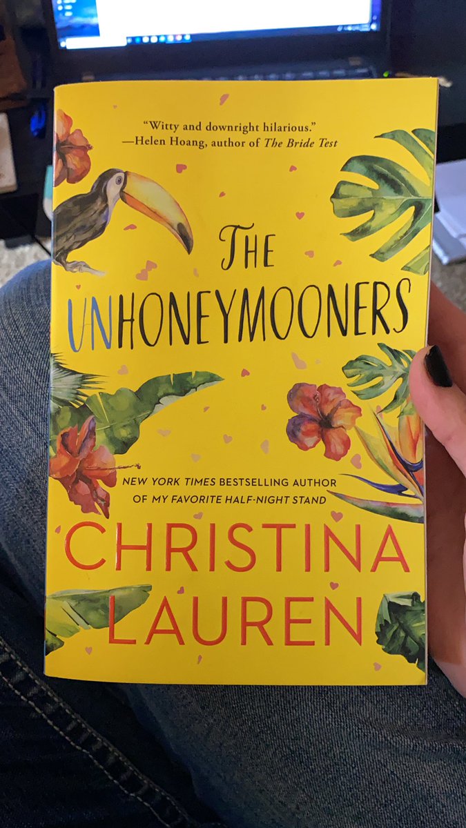 whtnyhmmnd's tweet photo. I pretty much read this book in one day. It was soooo good! #unhoneymooners #reading #quaranreading https://t.co/UdYNxcUnzR
