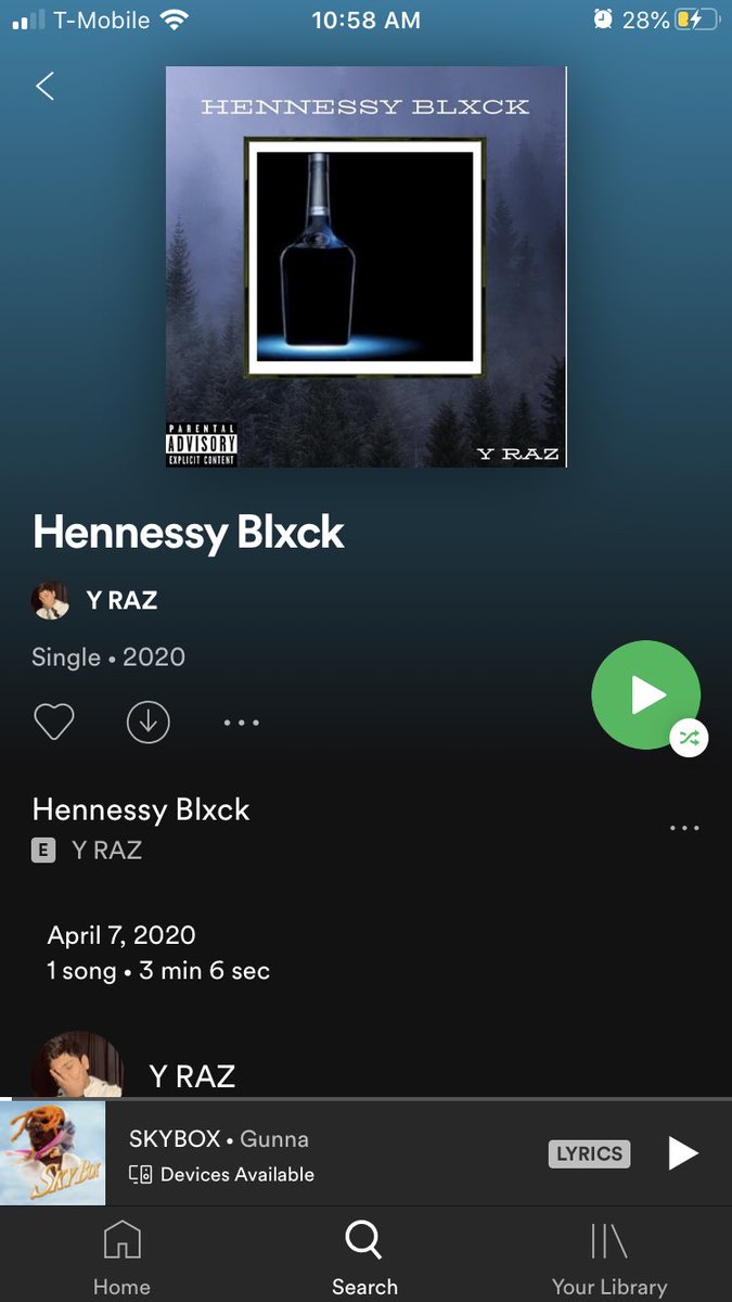 Fxraz_Jr's tweet photo. HENESSY BLXCK OUT ON ALL PLATFORMS STREAM UP ‼️ https://t.co/FX0nAJpNAA