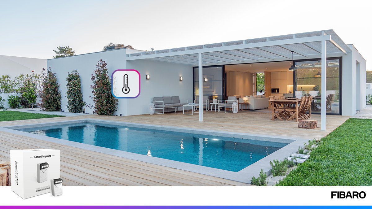 Sinergiahome's tweet photo. El #HomoSmartus integra el Sistema de calefacción de la pileta a #FIBARO para disfrutar de las mejores condiciones para nadar, en todo momento. #QuedateEnCasa. #Life2Better #Argentina #Paraguay #Uruguay https://t.co/NJt9xsOPJS https://t.co/NHCx0R1Kx9