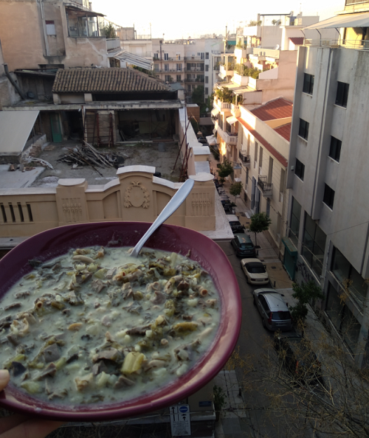 greekvacations's tweet photo. Kali Anastasi everyone. Greetings from Athens with some #mageiritsa and an Athenian landscape. Love to all ❤️
#realgreecetravel #GreekOrthodoxEaster #staysafe https://t.co/8Sbqgp7jMu