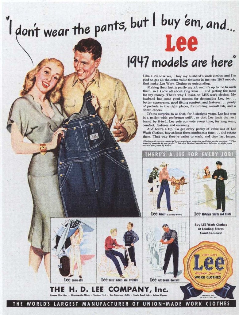 New from  @LeeJeans, the brand of choice for *checks notes* People Who Don't Wear Pants!