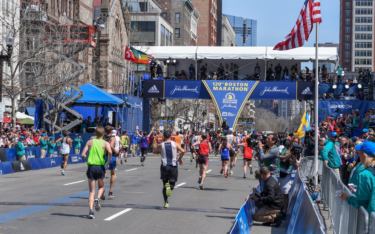 bostonmarathon's tweet photo. Locally and across the country, there will be many ways to celebrate the Boston Marathon this Patriots’ Day. Visit our website to learn how you can watch recent Boston Marathons https://t.co/t4p9G0YAki https://t.co/3vQyQPfksW