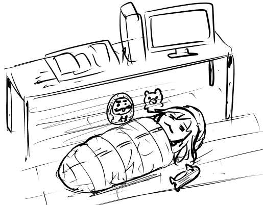 仮眠ぐすーん 