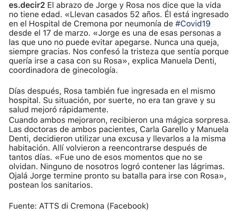 esdecirdiario's tweet photo. «El abrazo de Jorge y Rosa nos dice que la vida no tiene edad» https://t.co/G8F1WK9bKT