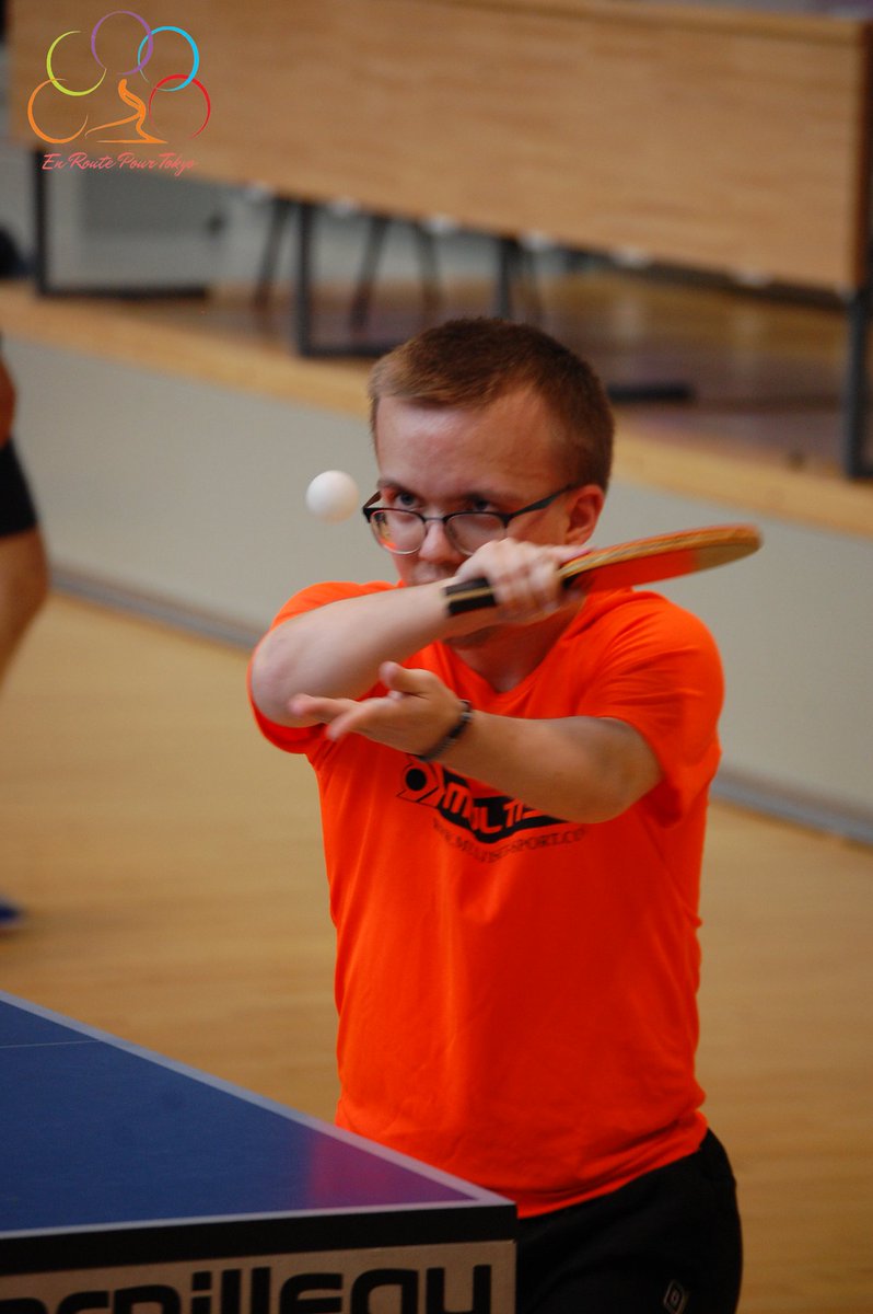 Thomas Bouvais, grand talent du tennis de table à qui il ne manque plus qu'une médaille paralympique pour valider sa place parmi les meilleurs 