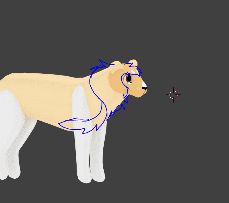 ForestTails's tweet photo. working on a lion, getting the fluffy mane to look right will be pretty hard! @LilW00f https://t.co/wkHaFKkfmG