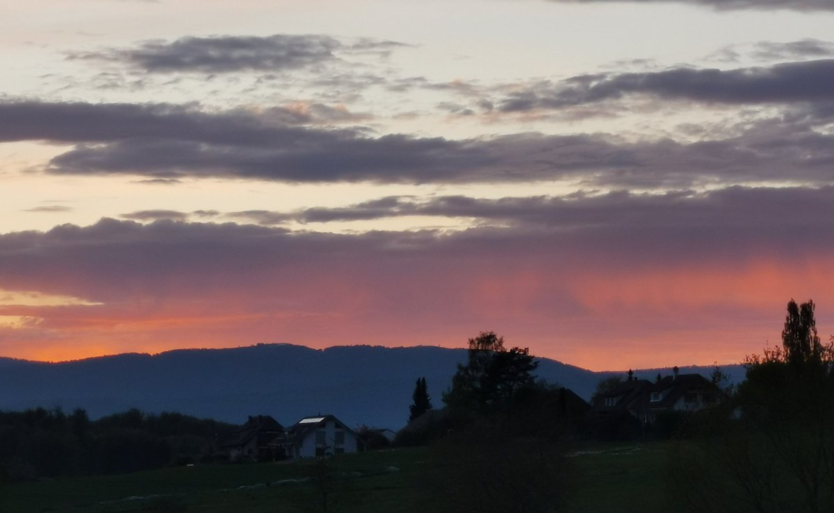 4dianafinger's tweet photo. Beautiful Sunset this evening in Grossaffoltern / Switzerland https://t.co/iLg6lxvrnZ