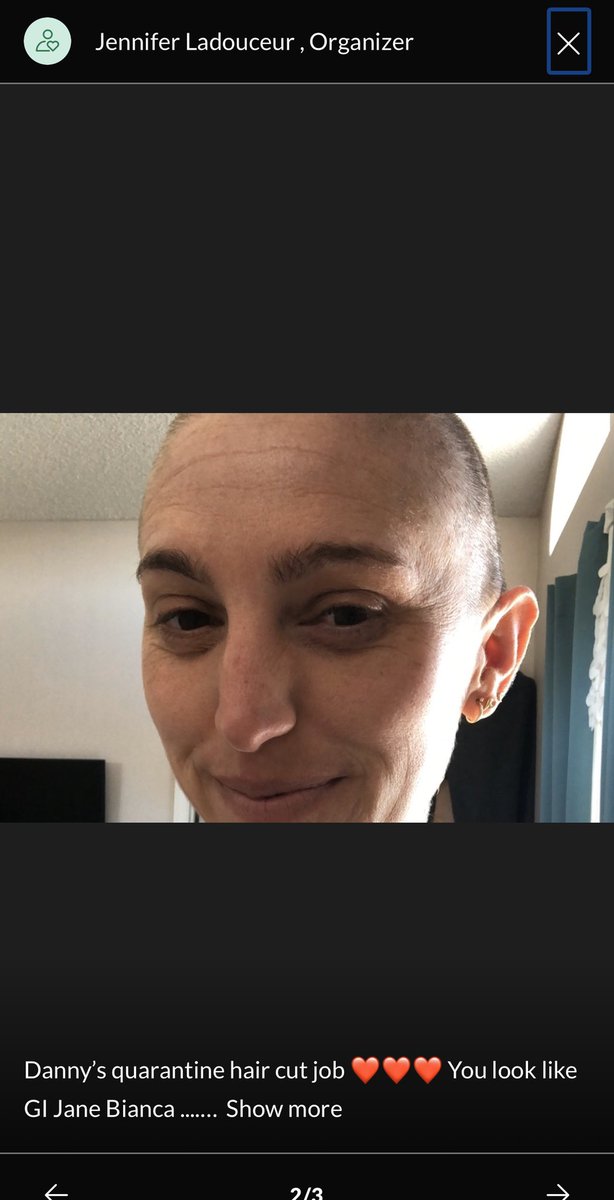 Dem4FreeSpeech's tweet photo. Cancer doesn’t take a break despite #covid. The Daughter-in-law of Legendary @DeLaSalle @CoachLadouceur shows off her new look —still lovely. But the family is asking  for prayers and have started a Gofundme https://t.co/OjipJmGmSb . Please Retweet. @MaxPreps @usatodaysports https://t.co/vAG0uJIxAf