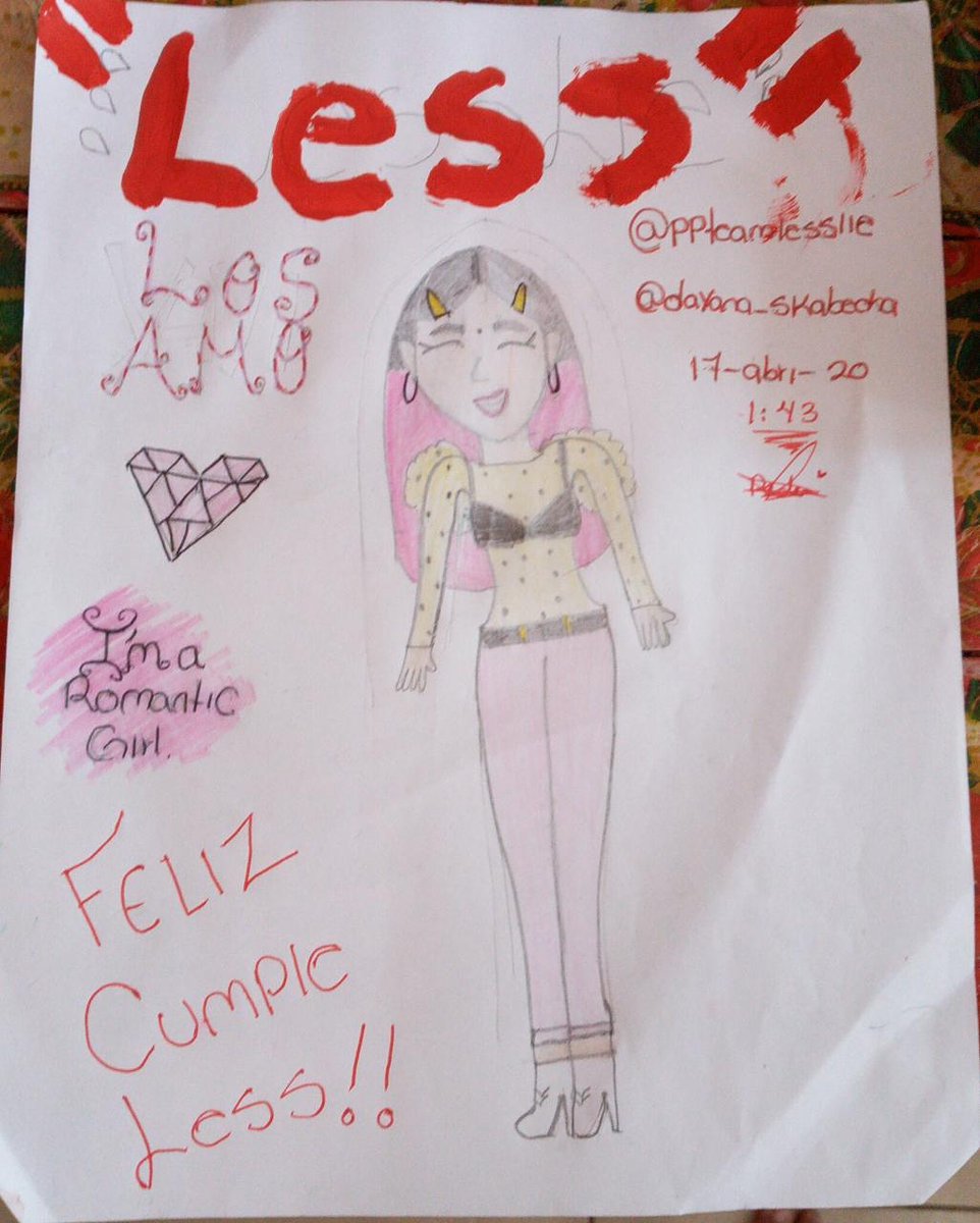 ilyskabeche's tweet photo. Se que no Soy experta pero está hecho con mucho cariño 💗🌸🌈❤️
@PPTeamLesslie
#HBDLESS #LessDay #UnDiaSoñé #LessSong https://t.co/iher34sHLh