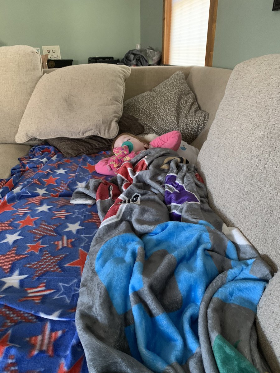 TonyBuyniski's tweet photo. PLAYTIME ended up being NAPTIME #SweetCarolineandJT #2HourNap https://t.co/bLOHrVtTqo