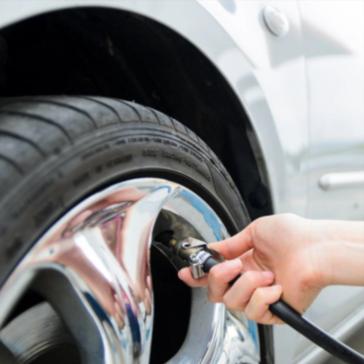 IdealBodyPaint's tweet photo. Pro tip: Every time you fill up the tires on the ground, take a peek at the spare tire to make sure it's properly inflated. These tires often go overlooked and are low on air pressure by the time you need them to get you out of a jam. https://t.co/J5jNGVkIGl