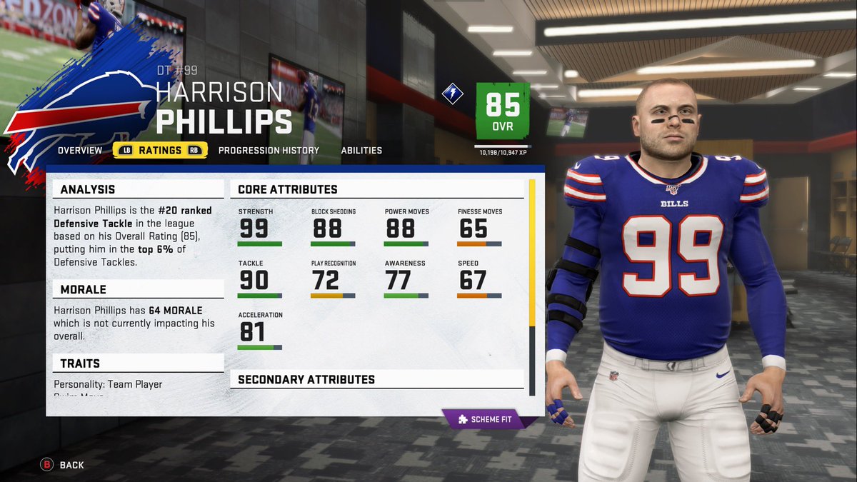 AgtBills's tweet photo. Harrison cashed in on his breakout opportunity last week 😈📶💪🏾

#billsmafia https://t.co/k9h12cohY0