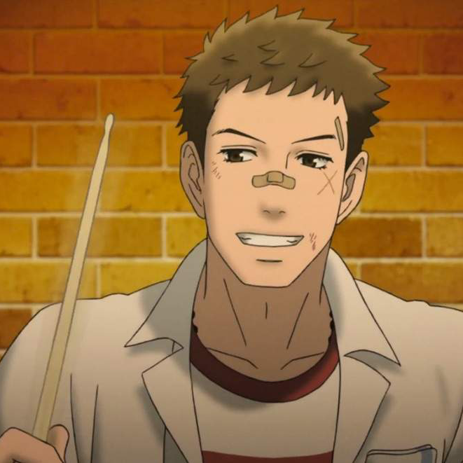 onehimboaday's tweet photo. Today's himbo of the day is Sentaro Kawabuchi from Sakamichi no Apollon! 🧸 https://t.co/x1sFqXVv2M
