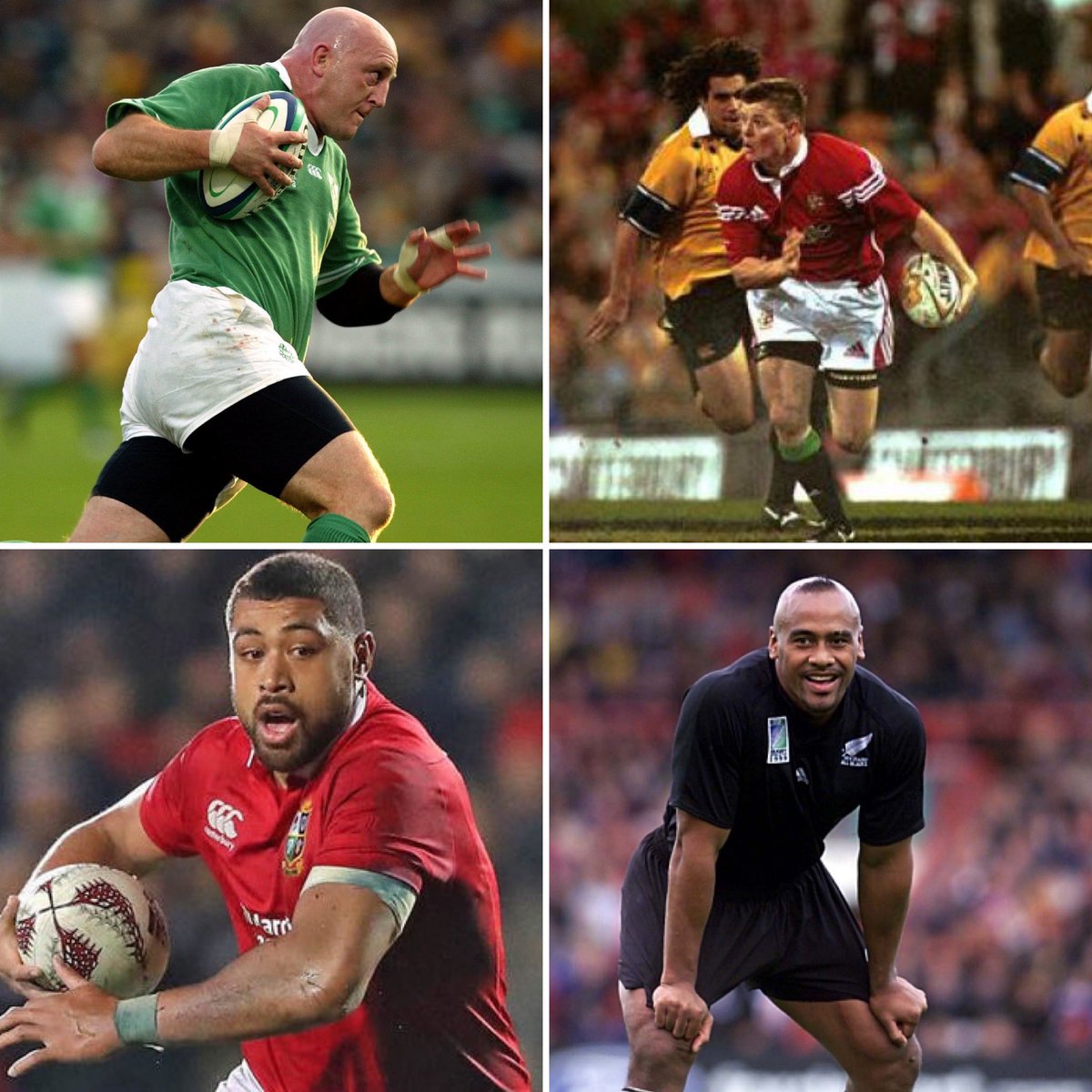 RobbAndrews's tweet photo. @Trowy13 @rowlicott @Den_Ver83 @EvansJonny5 @ThomasFew @RhysDavies3 Fank you for the nomination @Trowy13.      Post 4 rugby players who made you fall in love with the game or continue to make you love the game. Nominate 5 friends to turn Twitter rugby 

I nominate @OfficialAM @RhysDavies3 @ThomasFew @EvansJonny5 @Trowy13 https://t.co/RvTeOu1mCh