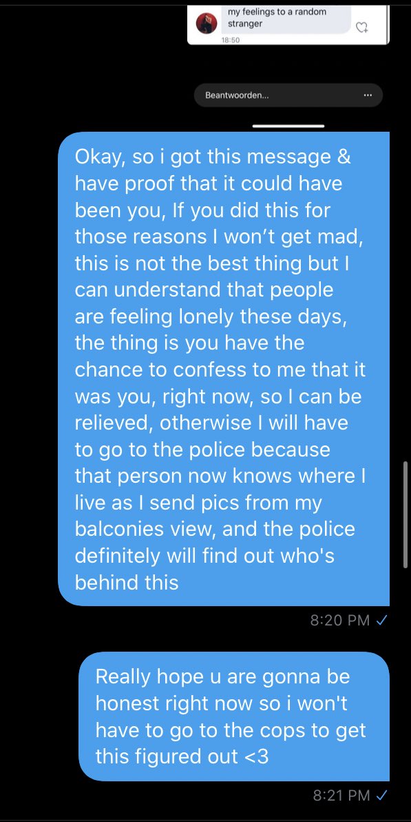 So after connecting all our dots together we decide to just dm Dog chick and get her to speak up - second pic is the confession of lily that i send to dog chick above my paragraph