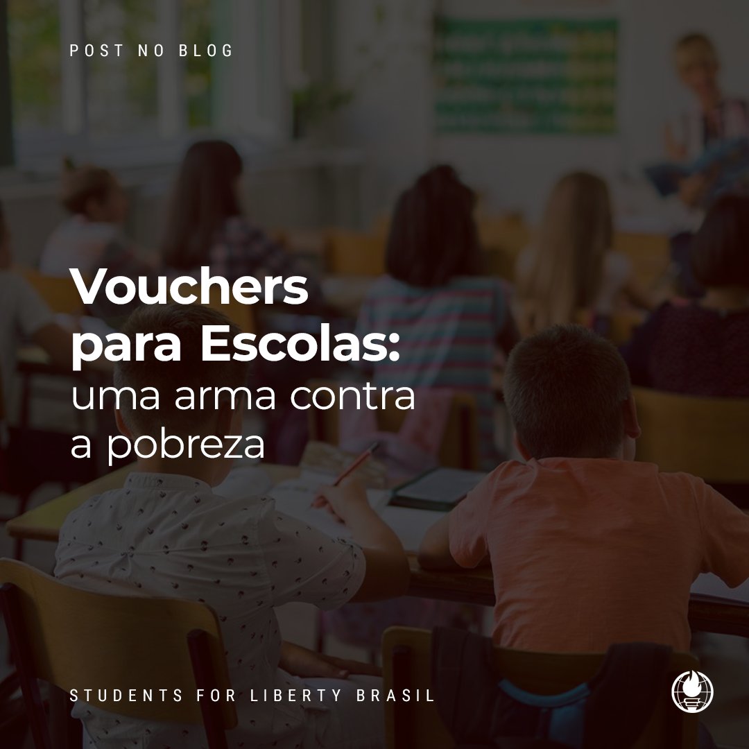 SFLBrasil's tweet photo. Vouchers para escolas: uma arma contra a pobreza. O que você acha disso?
Leia o artigo em nosso blog -> https://t.co/RuWZRwS5QY
#sflb https://t.co/yZvuPnSDRo
