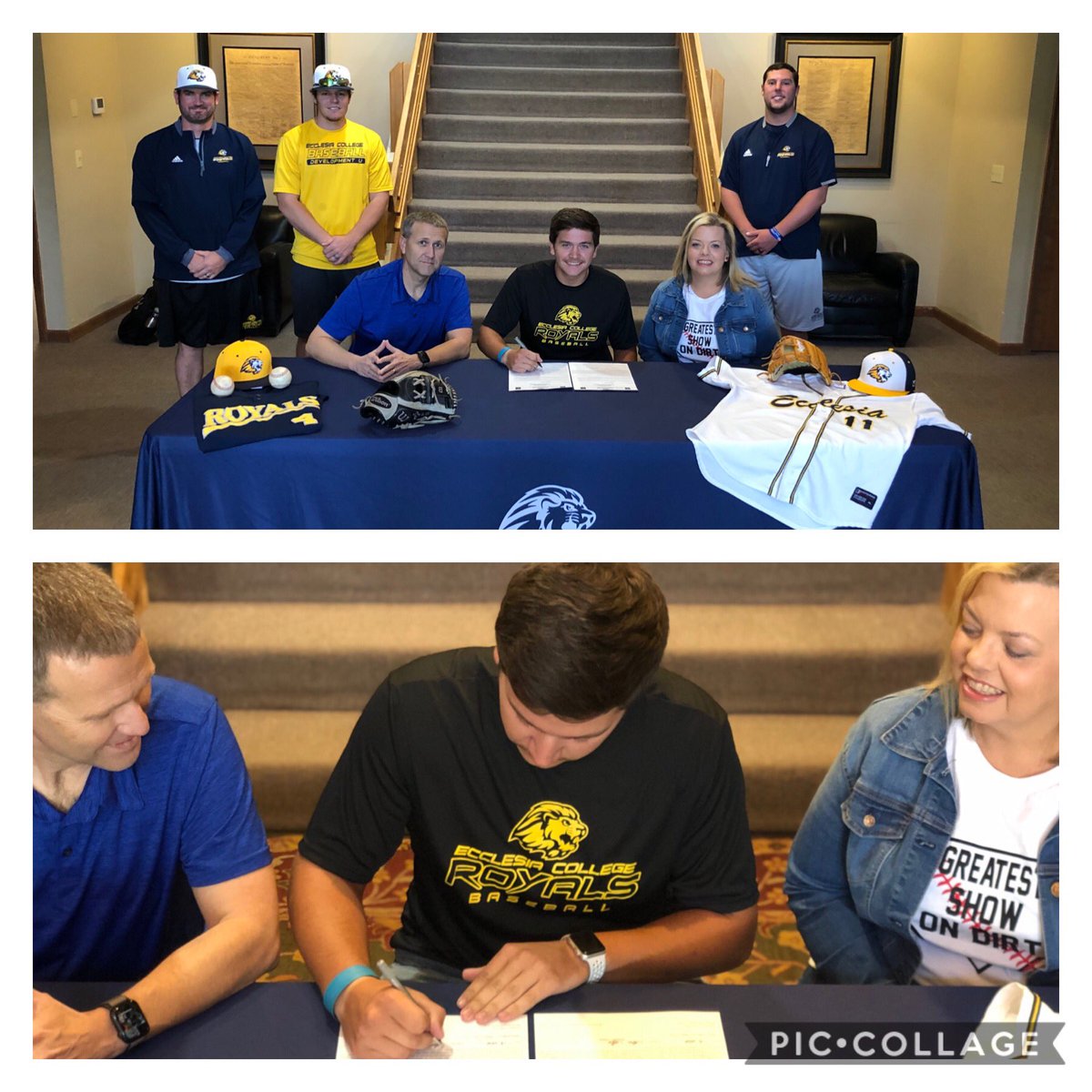 Ecclesia_Royals's tweet photo. Huge day for Royals Baseball! Please join us in welcoming the newest Royal, @CoffeyColeson! Congratulations Coleson, we’re excited to have you! #RoyalFamily https://t.co/htAlas18Qo