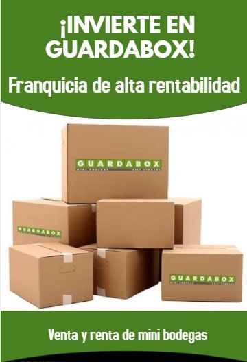 ¡Adquiere la tuya, #FranquiciasDisponibles!

#Guardabox
#FeherConsultingTeAsesora