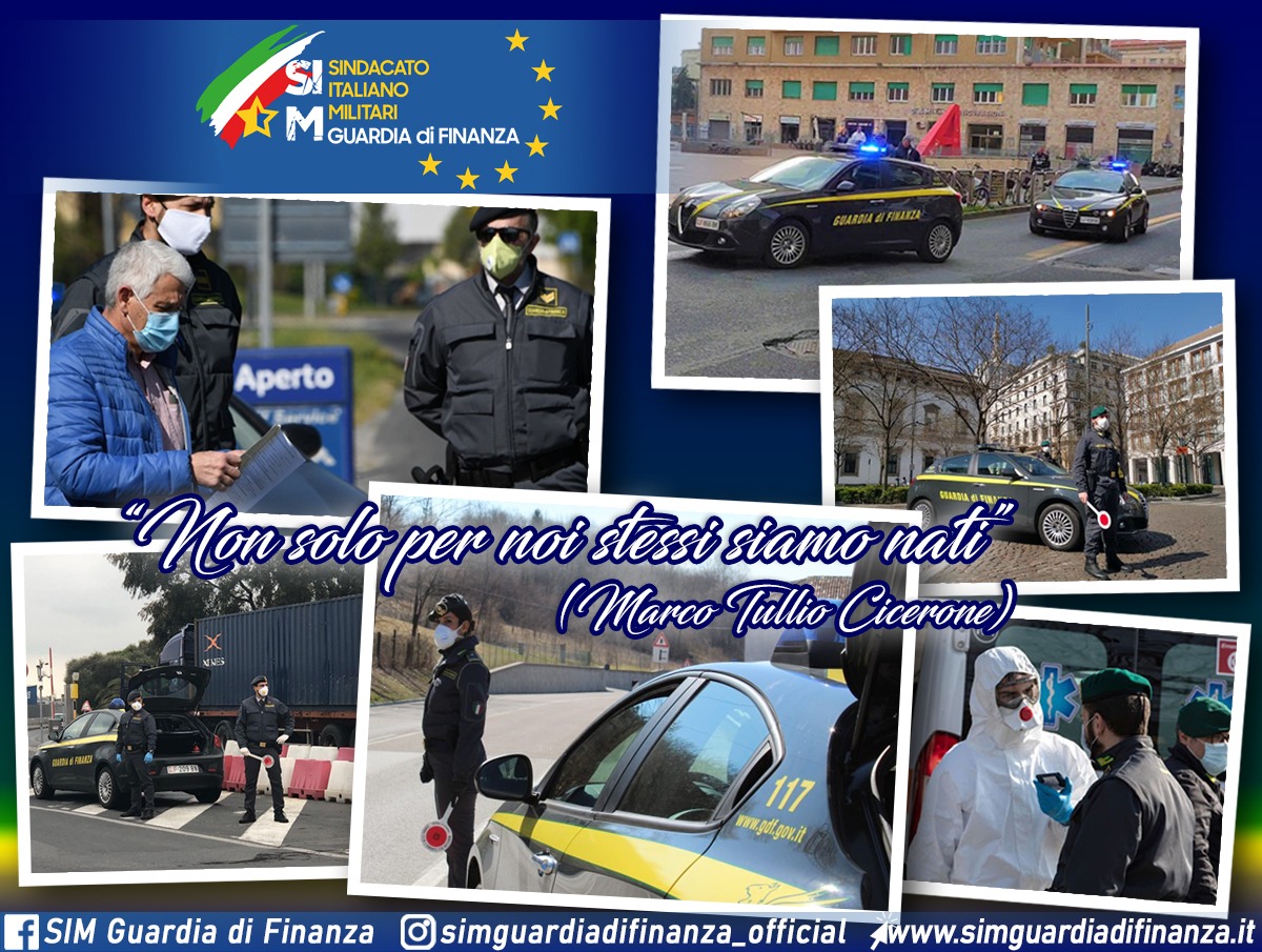 SFinanza's tweet photo. #𝙉𝙤𝙞𝙘𝙤𝙣𝙑𝙤𝙞 🇮🇹
#SIMGdF #domenica19 #Festa #Italia #Patria #uniti #andràtuttobene #restateacasa #Noinonpossiamo #Necrecisarecedit #FiammeGialle #GdF #GuardiadiFinanza #Militari #Noicisiamo #HappySunday #Sunday #Buonadomenica #SIMGuardiadiFinanza #Domenica https://t.co/tP51MJlbB5