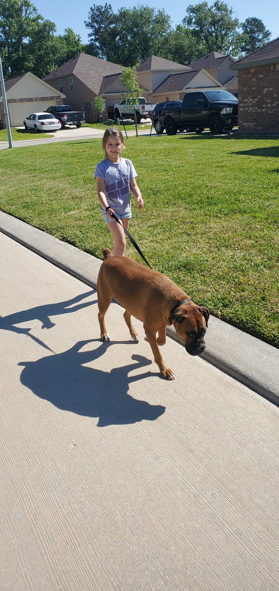 OHTex2's tweet photo. #1LOVEHardy kids getting outside for a walk in beautiful weather, walks are good for our body and our mind! Stay healthy and safe @WISDHardy @WillisSchools https://t.co/cJGZEbF7s7