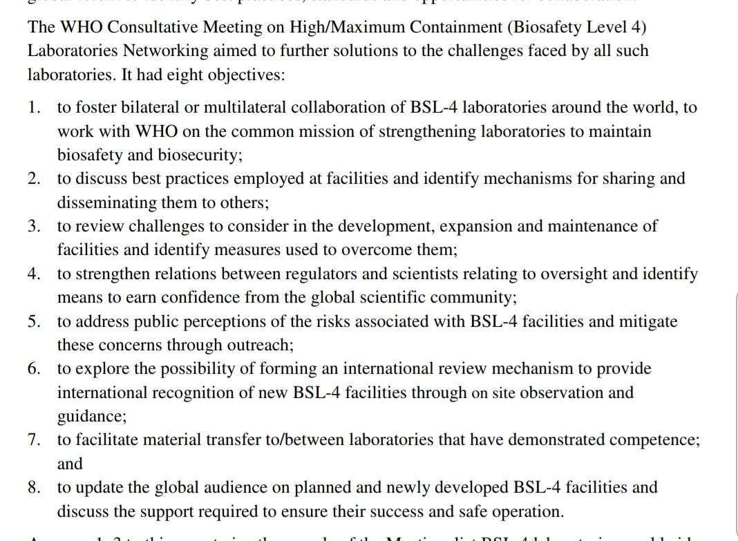 The transfer of highly hazardous materials between  #BSL4 Laboratories... was the  #Covid_19  #virus in transit to or from  #Wuhan ?  (7) Is there a BSL4 'global' cover-up taking place?  #WHO  #Bioengineering  #vaccines