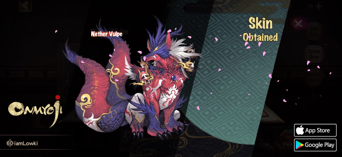 LoobiD's tweet photo. #Onmyoji# I got a brand new rare skin! Check it out and try your luck! https://t.co/qVRd01gxxQ