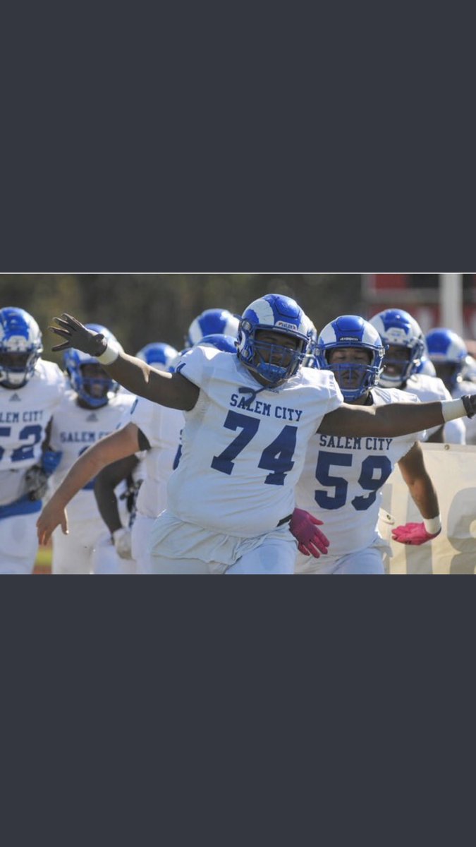 CoachBrown_GM's tweet photo. Next is Damir Rogers. Rogers is a 6’1 318 Salem Grad. Excited to start working with Mr. Rogers!! #LinemanAppreciationDay #RYFP #THEMIGHTYFIVE #NextStepPrep @Nolimit150Mir https://t.co/9h8uFzXlsY
