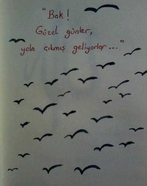 Okulumu, öğrencilerimi (hocam diyen o tatlı gülüşleri) çok özledim. 
 #okulumuözledim
