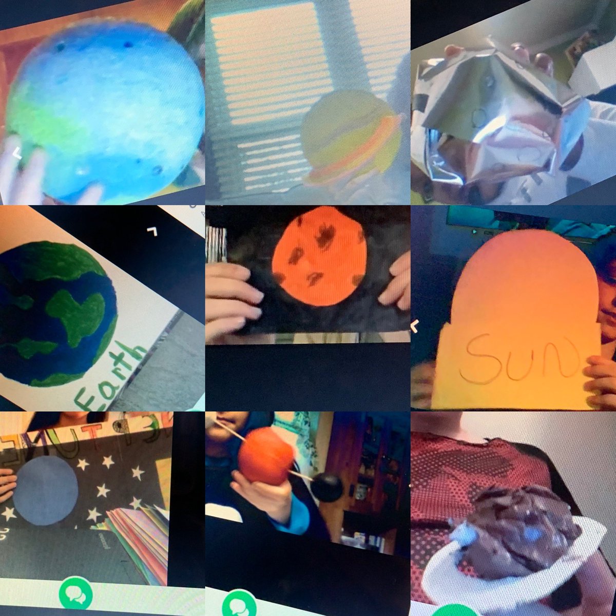 jena_mm6o's tweet photo. Science, STEAM and the Solar System  #culminatingactivity #athomeMAKERS #LOOKTOTHESTARS show what you know w/ @Flipgrid   #NCPROUD https://t.co/EwGEBTgW5F