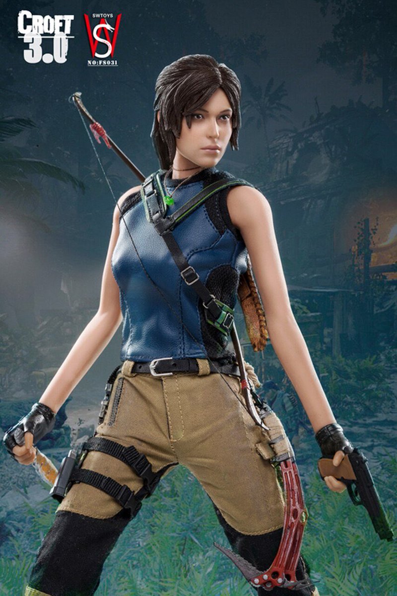 laracroft710's tweet photo. New Unofficial Lara Croft Figure based on Shadow of the Tomb Raider by Ourworld coming Q4 2020 and will cost $140. https://t.co/6auE1URsmH