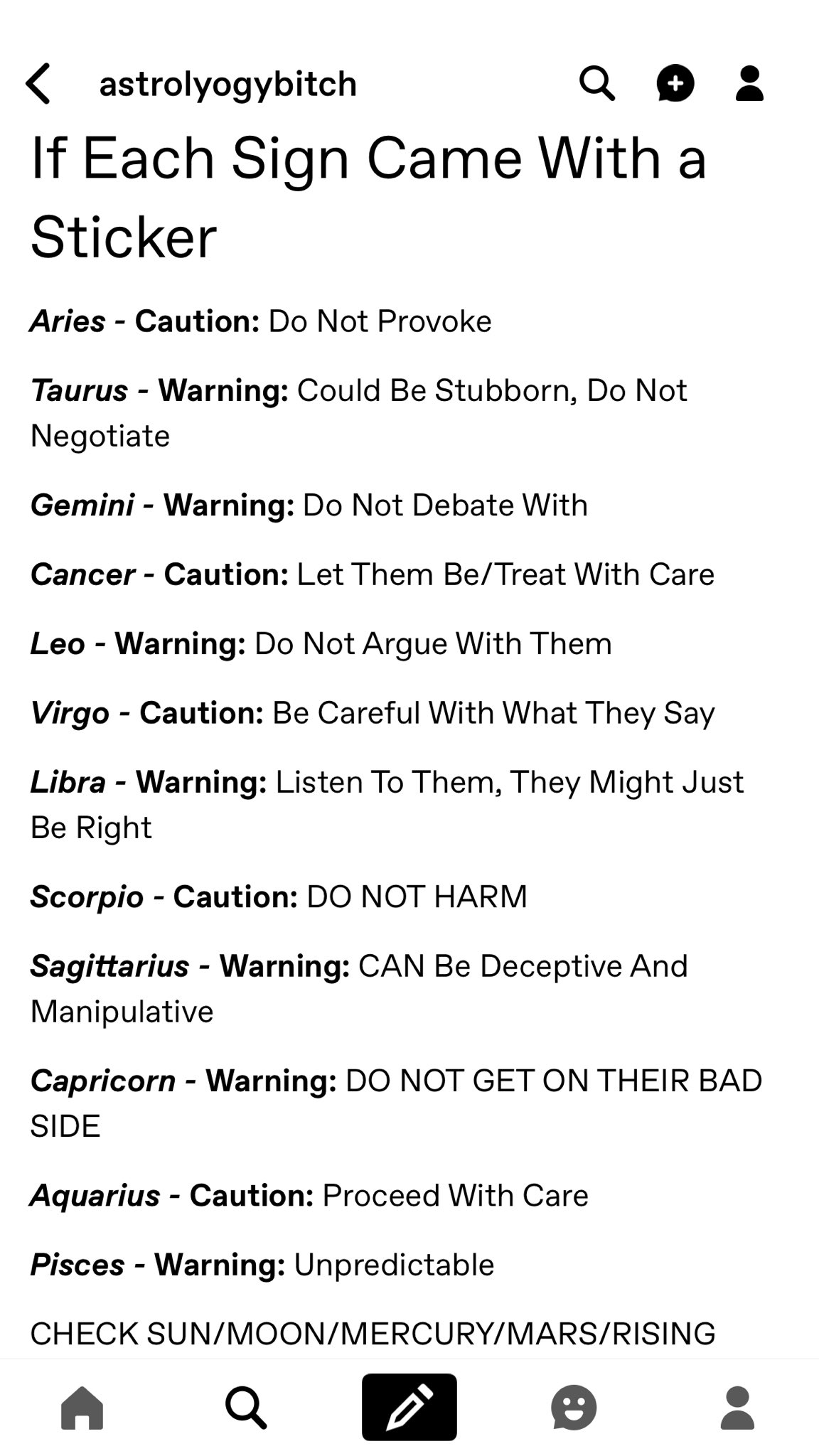 Capricorn bad side