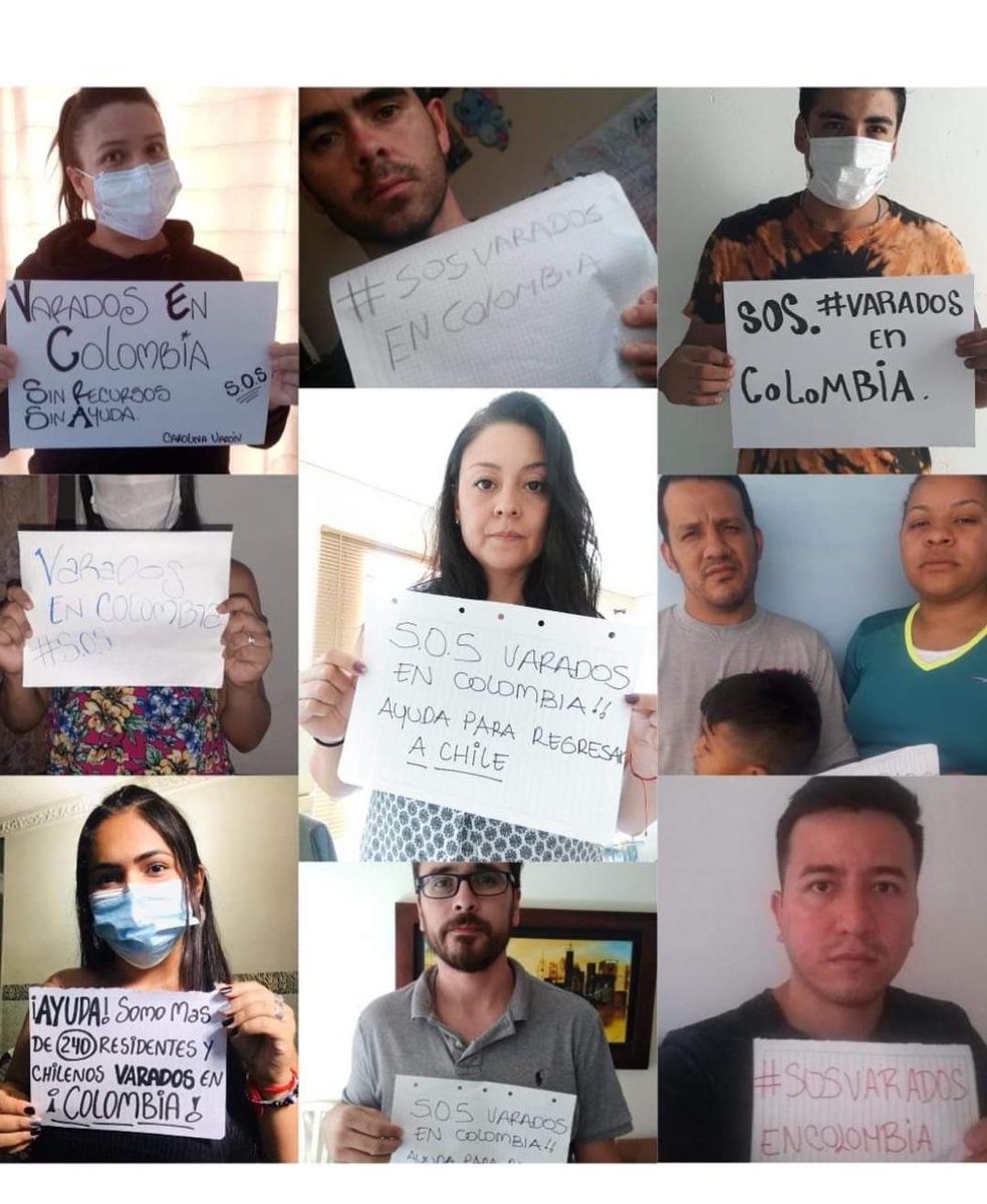 ciudadanovidela's tweet photo. 280 entre residentes y Chilenos varados en #Colombia suplican una solución para regresar a #Chile. Hoy conoceremos sus historias. 19Hrs en vivo #VozCiudadana @AntofagastaTV FM 📻 Quiero 95.1 y FB #CiudadanoVidela💪 Programa interactivo @GOREAntofagasta #Covid19Chile #Antofagasta https://t.co/SOBcIZ7K2g