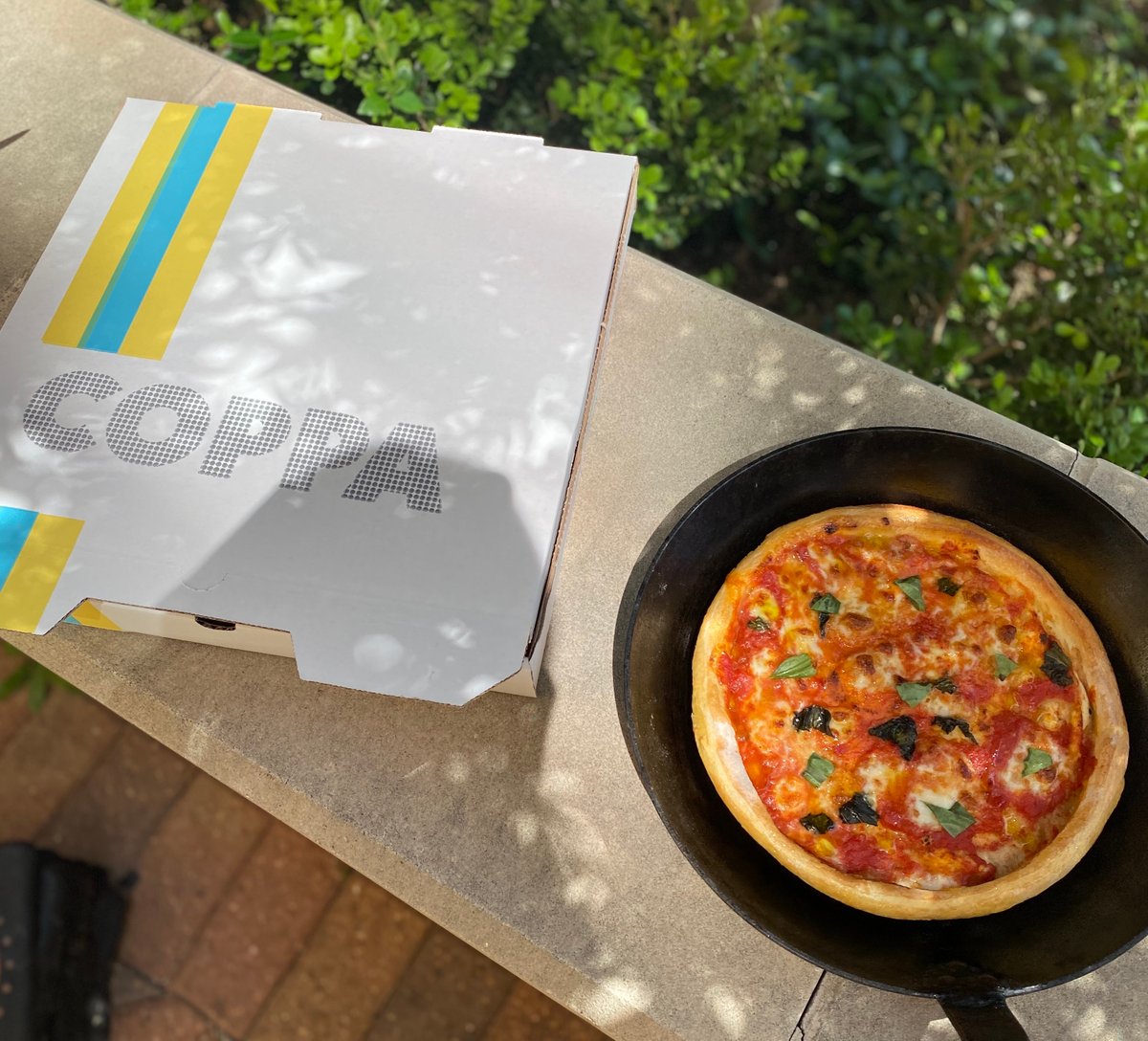 punkshouston's tweet photo. Introducing @coppaosteria Pizza Kits! Order online for pick-up or delivery and make them in a skillet or on a sheet tray at home! visit Coppa Osteria’s Facebook page for the full step-by-step video and instructions!⁠ To place your order, visit https://t.co/1bKw0ZcswM https://t.co/vbq52hNVah