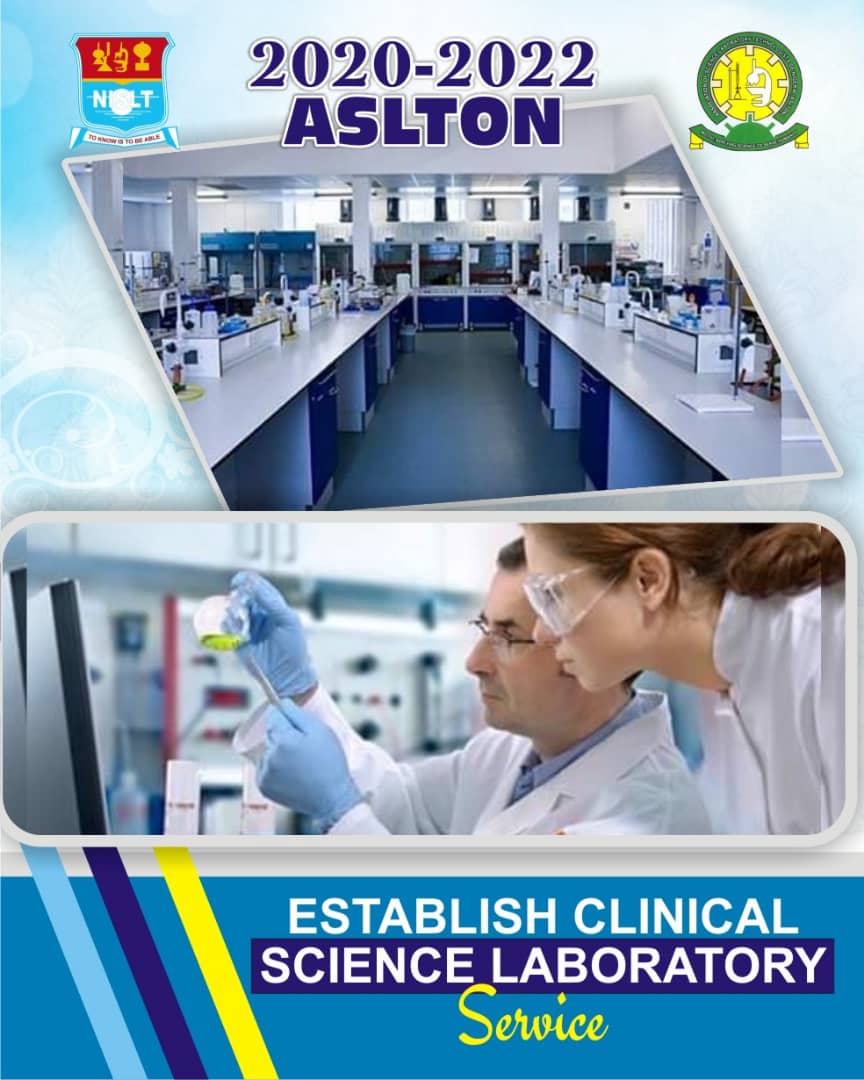 AsltonN's tweet photo. @NGRPresident @NGRSenate @HouseNGR @FmstNg @nislt @NigeriaSlt 
Owing to the Silence of the NISLT Act regarding areas of services and Specialization for NISLT members many are too quick to misunderstand the existence of the clinical science Laboratory services. https://t.co/p371iVjXtA