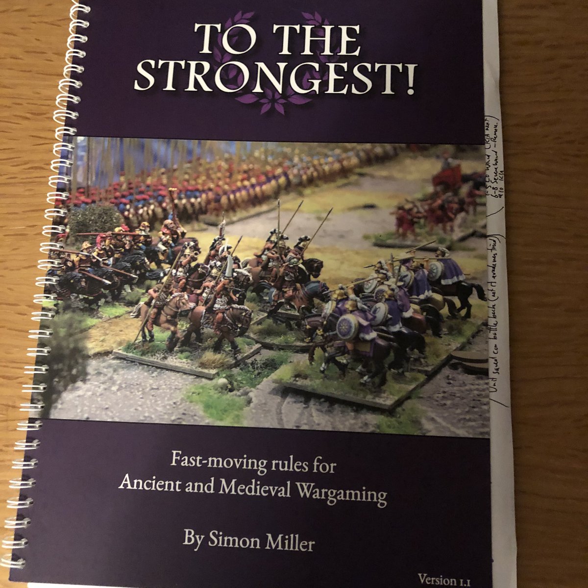 As I’m a die-hard planner that likes to work all this stuff out in advance, I should mention that I’ve planned out the army to work in the excellent  #tothestrongest rules set by Simon Miller.