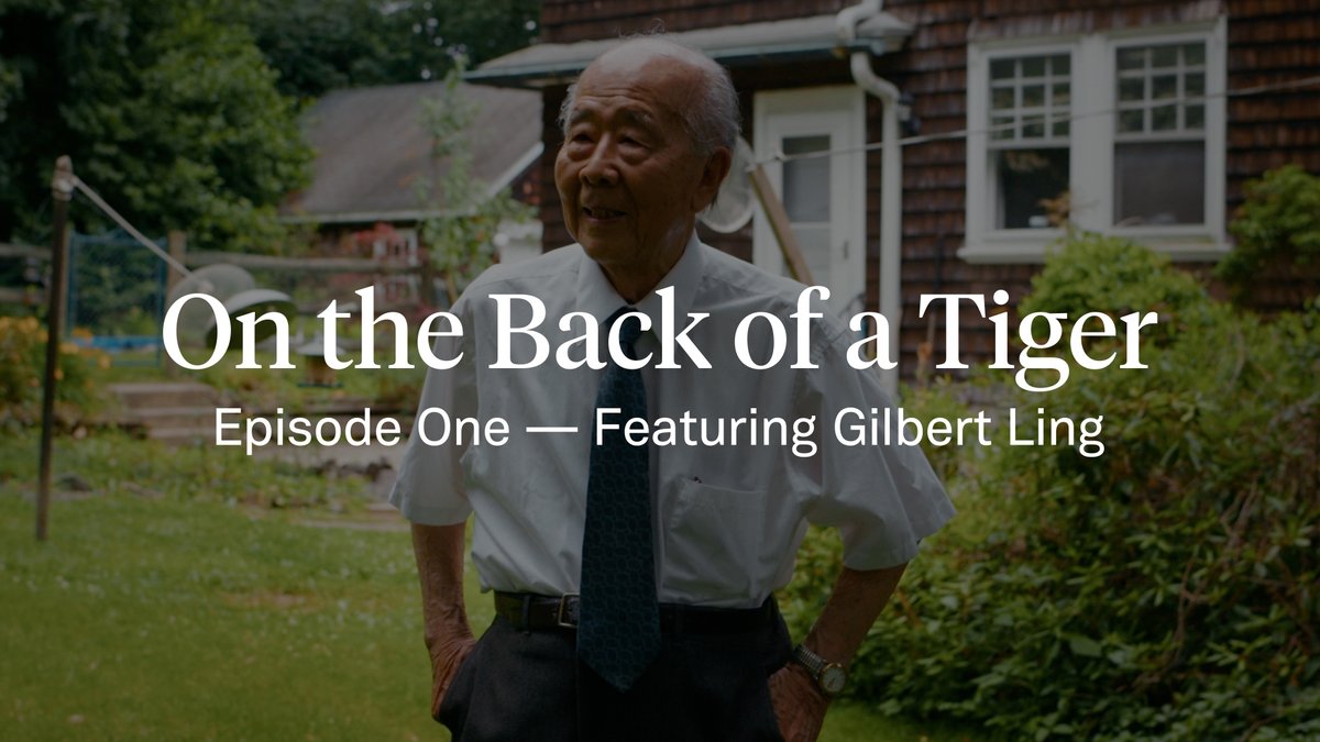 The first episode of On the Back of a Tiger is now streaming! This episode features the incredible life and work of Dr. Gilbert Ling. Stay tuned for deep dives from Gerald Pollack and Ray Peat about this episode. Watch here: youtu.be/fVIbcg3La_E