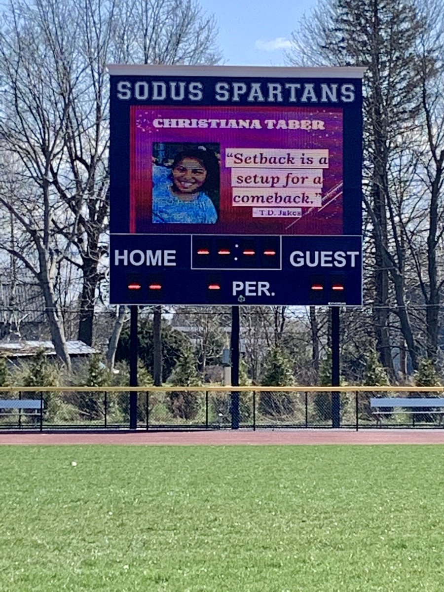 FlyinMayansMom's tweet photo. I spy a great way to honor the Class of 2020! Christiana is headed to SUNY Canton to study nursing and play soccer. She is officially #3 and a Rising Canton Roo 🦘❤️🦘 https://t.co/UhdOSSwjWF
